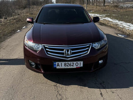 Хонда Аккорд 2010 в Борисполе на Automoto.ua Красный Хонда Аккорд, объемом двигателя 2 л и пробегом 227 тыс. км за 10500 $, фото 1 на Automoto.ua