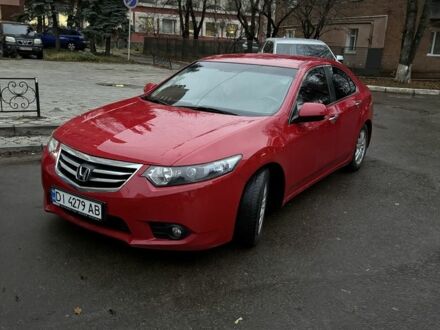 Червоний Хонда Аккорд, об'ємом двигуна 2 л та пробігом 163 тис. км за 10500 $, фото 1 на Automoto.ua