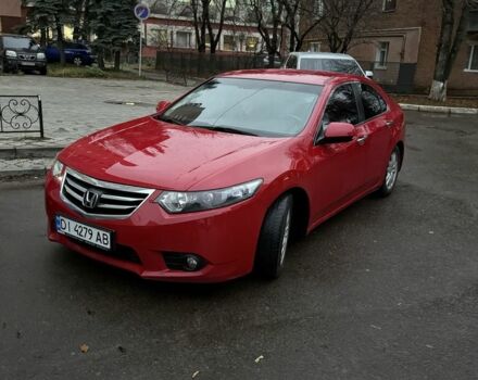 Красный Хонда Аккорд, объемом двигателя 2 л и пробегом 163 тыс. км за 10500 $, фото 1 на Automoto.ua