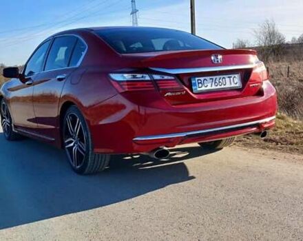 Красный Хонда Аккорд, объемом двигателя 2.36 л и пробегом 150 тыс. км за 12500 $, фото 1 на Automoto.ua