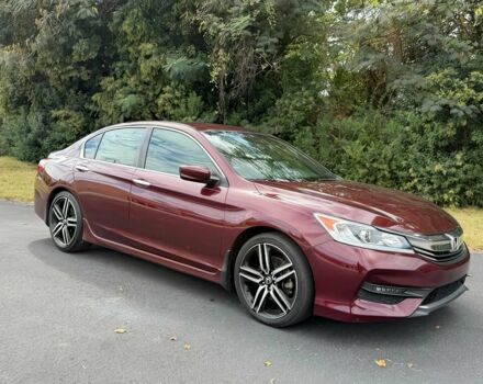 Красный Хонда Аккорд, объемом двигателя 2.4 л и пробегом 64 тыс. км за 9100 $, фото 1 на Automoto.ua