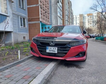 Красный Хонда Аккорд, объемом двигателя 1.5 л и пробегом 75 тыс. км за 21000 $, фото 1 на Automoto.ua