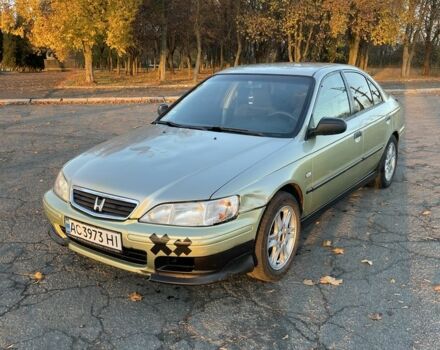 Жовтий Хонда Аккорд, об'ємом двигуна 1.9 л та пробігом 300 тис. км за 1300 $, фото 1 на Automoto.ua