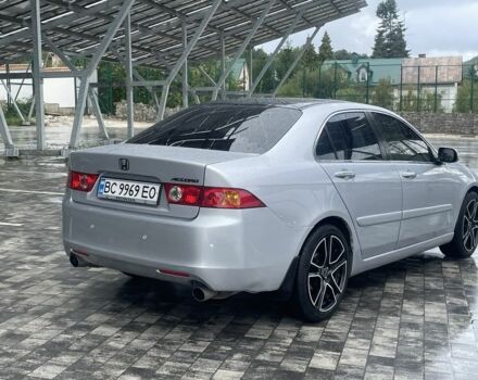 Серый Хонда Аккорд, объемом двигателя 2.4 л и пробегом 245 тыс. км за 5490 $, фото 4 на Automoto.ua