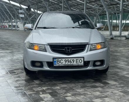 Серый Хонда Аккорд, объемом двигателя 2.4 л и пробегом 245 тыс. км за 5490 $, фото 1 на Automoto.ua