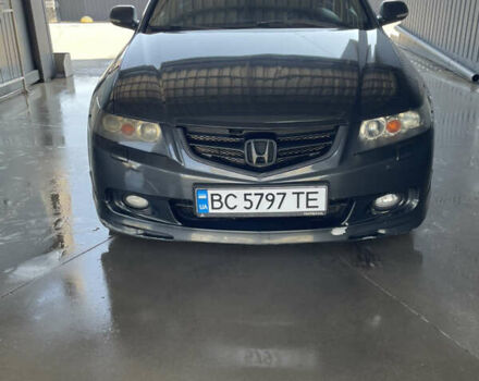 Серый Хонда Аккорд, объемом двигателя 2.4 л и пробегом 277 тыс. км за 5300 $, фото 5 на Automoto.ua