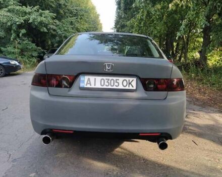 Серый Хонда Аккорд, объемом двигателя 2.35 л и пробегом 254 тыс. км за 6200 $, фото 10 на Automoto.ua