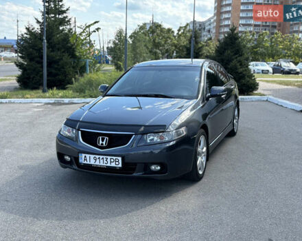 Серый Хонда Аккорд, объемом двигателя 2.35 л и пробегом 398 тыс. км за 6300 $, фото 1 на Automoto.ua