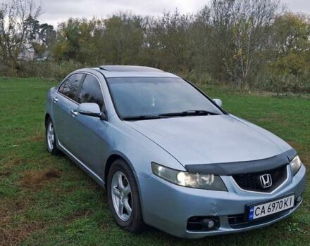 Серый Хонда Аккорд, объемом двигателя 2.35 л и пробегом 300 тыс. км за 6000 $, фото 7 на Automoto.ua