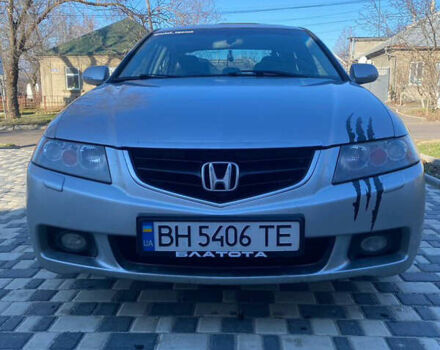Серый Хонда Аккорд, объемом двигателя 2.4 л и пробегом 195 тыс. км за 5600 $, фото 7 на Automoto.ua