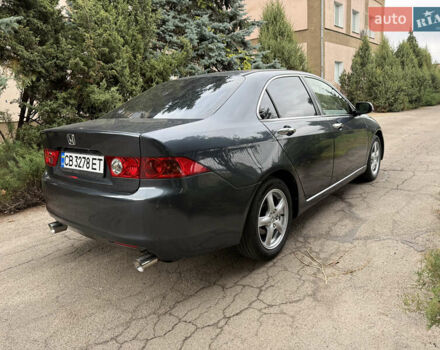 Серый Хонда Аккорд, объемом двигателя 2.4 л и пробегом 352 тыс. км за 5800 $, фото 4 на Automoto.ua