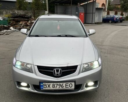 Серый Хонда Аккорд, объемом двигателя 2.4 л и пробегом 276 тыс. км за 5199 $, фото 1 на Automoto.ua