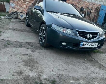 Сірий Хонда Аккорд, об'ємом двигуна 2.4 л та пробігом 388 тис. км за 4400 $, фото 1 на Automoto.ua