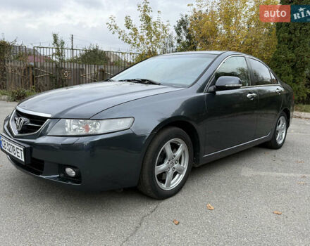 Серый Хонда Аккорд, объемом двигателя 2.4 л и пробегом 352 тыс. км за 5800 $, фото 13 на Automoto.ua