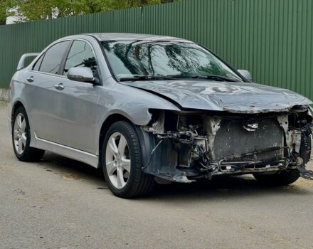 Серый Хонда Аккорд, объемом двигателя 2.4 л и пробегом 270 тыс. км за 3000 $, фото 15 на Automoto.ua