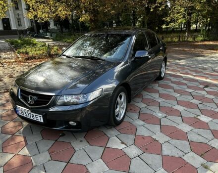 Серый Хонда Аккорд, объемом двигателя 2.4 л и пробегом 352 тыс. км за 7000 $, фото 6 на Automoto.ua