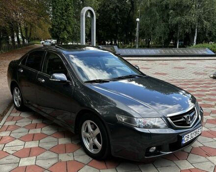 Серый Хонда Аккорд, объемом двигателя 2.4 л и пробегом 352 тыс. км за 7000 $, фото 19 на Automoto.ua