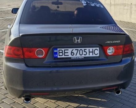 Сірий Хонда Аккорд, об'ємом двигуна 2.4 л та пробігом 200 тис. км за 5700 $, фото 2 на Automoto.ua