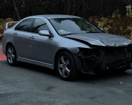 Серый Хонда Аккорд, объемом двигателя 2.4 л и пробегом 270 тыс. км за 3000 $, фото 12 на Automoto.ua