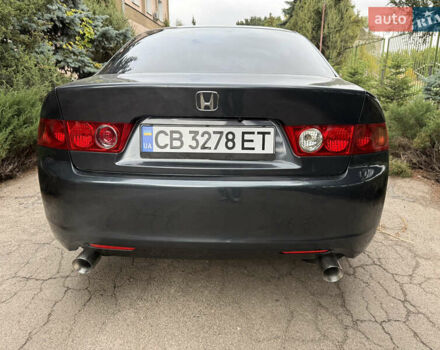 Серый Хонда Аккорд, объемом двигателя 2.4 л и пробегом 352 тыс. км за 5800 $, фото 5 на Automoto.ua