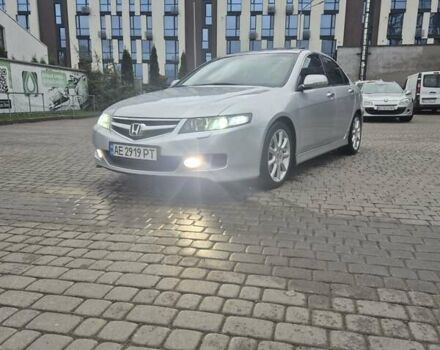 Серый Хонда Аккорд, объемом двигателя 2.35 л и пробегом 203 тыс. км за 6999 $, фото 6 на Automoto.ua