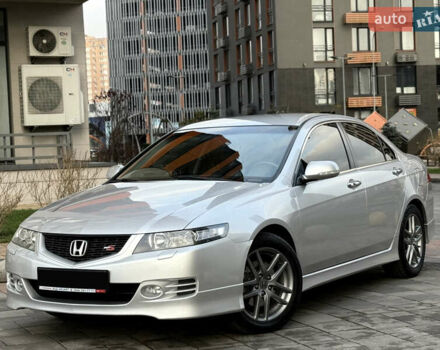 Серый Хонда Аккорд, объемом двигателя 2.4 л и пробегом 156 тыс. км за 9800 $, фото 1 на Automoto.ua