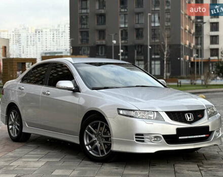 Серый Хонда Аккорд, объемом двигателя 2.4 л и пробегом 156 тыс. км за 9800 $, фото 4 на Automoto.ua