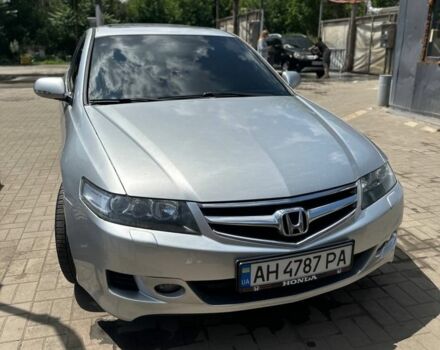 Серый Хонда Аккорд, объемом двигателя 2.4 л и пробегом 220 тыс. км за 7500 $, фото 5 на Automoto.ua