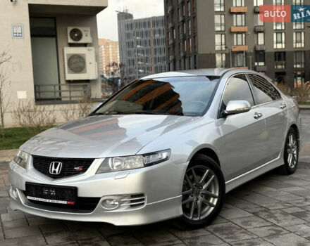 Серый Хонда Аккорд, объемом двигателя 2.4 л и пробегом 156 тыс. км за 9800 $, фото 2 на Automoto.ua