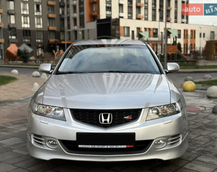Серый Хонда Аккорд, объемом двигателя 2.4 л и пробегом 156 тыс. км за 9800 $, фото 3 на Automoto.ua