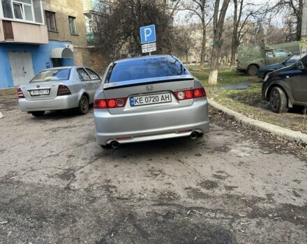 Серый Хонда Аккорд, объемом двигателя 2.4 л и пробегом 333 тыс. км за 6500 $, фото 3 на Automoto.ua