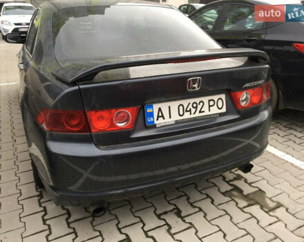 Серый Хонда Аккорд, объемом двигателя 2.35 л и пробегом 230 тыс. км за 6100 $, фото 1 на Automoto.ua