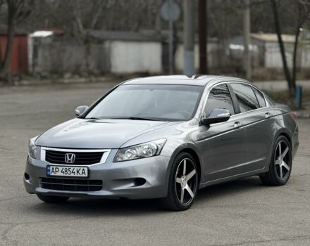 Серый Хонда Аккорд, объемом двигателя 2.4 л и пробегом 208 тыс. км за 8500 $, фото 2 на Automoto.ua