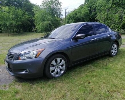 Серый Хонда Аккорд, объемом двигателя 3.5 л и пробегом 200 тыс. км за 8200 $, фото 4 на Automoto.ua