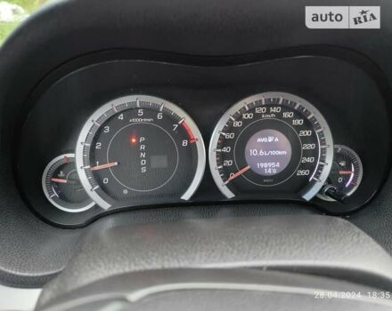 Серый Хонда Аккорд, объемом двигателя 2.4 л и пробегом 201 тыс. км за 9200 $, фото 3 на Automoto.ua
