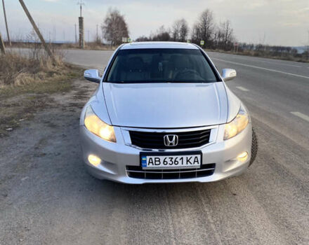 Серый Хонда Аккорд, объемом двигателя 2.4 л и пробегом 260 тыс. км за 7400 $, фото 2 на Automoto.ua