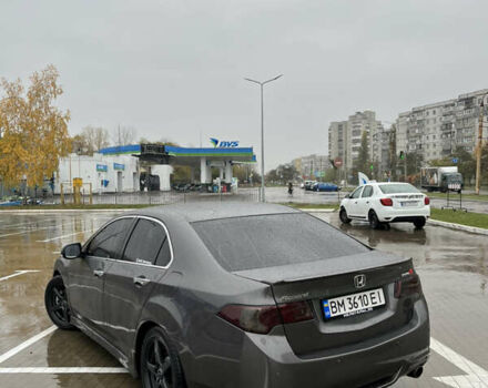 Серый Хонда Аккорд, объемом двигателя 2.4 л и пробегом 295 тыс. км за 7000 $, фото 1 на Automoto.ua