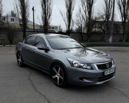 Серый Хонда Аккорд, объемом двигателя 2.4 л и пробегом 208 тыс. км за 8500 $, фото 14 на Automoto.ua
