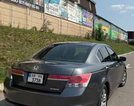 Серый Хонда Аккорд, объемом двигателя 2.4 л и пробегом 237 тыс. км за 9500 $, фото 5 на Automoto.ua