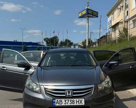 Серый Хонда Аккорд, объемом двигателя 2.4 л и пробегом 237 тыс. км за 9500 $, фото 2 на Automoto.ua