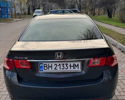 Серый Хонда Аккорд, объемом двигателя 2.4 л и пробегом 142 тыс. км за 12000 $, фото 5 на Automoto.ua