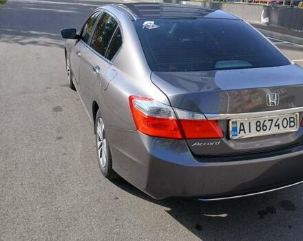 Серый Хонда Аккорд, объемом двигателя 2.4 л и пробегом 170 тыс. км за 12000 $, фото 7 на Automoto.ua