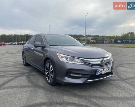 Серый Хонда Аккорд, объемом двигателя 3.5 л и пробегом 148 тыс. км за 14500 $, фото 1 на Automoto.ua