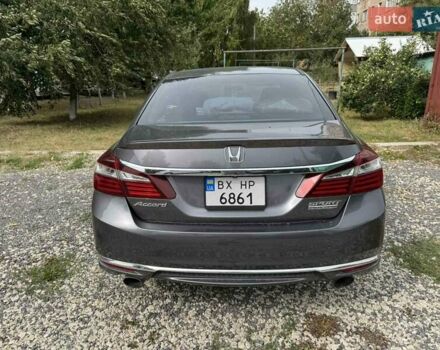 Серый Хонда Аккорд, объемом двигателя 2.4 л и пробегом 145 тыс. км за 15000 $, фото 14 на Automoto.ua
