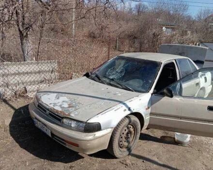 Серый Хонда Аккорд, объемом двигателя 2 л и пробегом 437 тыс. км за 605 $, фото 1 на Automoto.ua