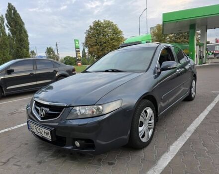 Серый Хонда Аккорд, объемом двигателя 2.2 л и пробегом 315 тыс. км за 3950 $, фото 1 на Automoto.ua