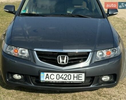 Серый Хонда Аккорд, объемом двигателя 2.2 л и пробегом 322 тыс. км за 5000 $, фото 1 на Automoto.ua