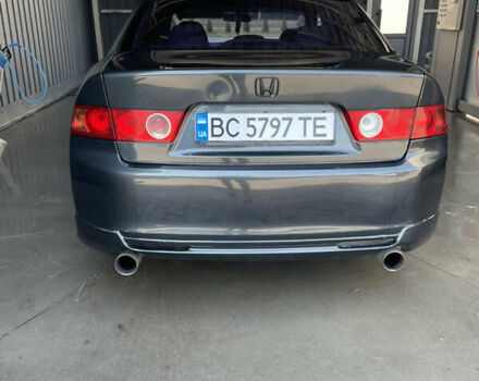 Серый Хонда Аккорд, объемом двигателя 2.4 л и пробегом 277 тыс. км за 5300 $, фото 1 на Automoto.ua