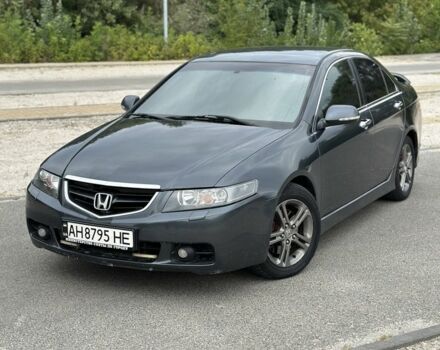 Серый Хонда Аккорд, объемом двигателя 2.4 л и пробегом 200 тыс. км за 5500 $, фото 1 на Automoto.ua