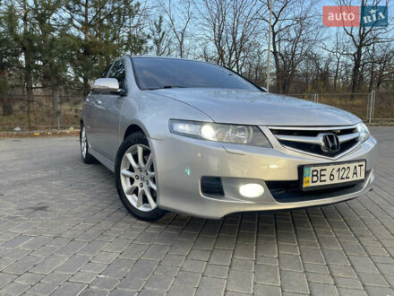 Серый Хонда Аккорд, объемом двигателя 2.4 л и пробегом 260 тыс. км за 6800 $, фото 1 на Automoto.ua